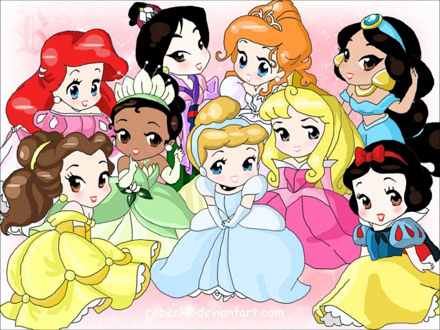 372834 Disney Cute Princesses Parkeology.