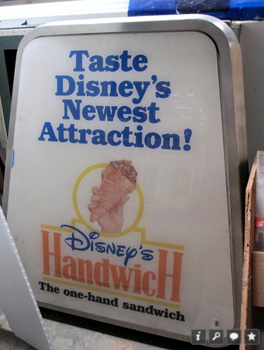 Disney's Handwich Whatever Happened to this Food of the Future