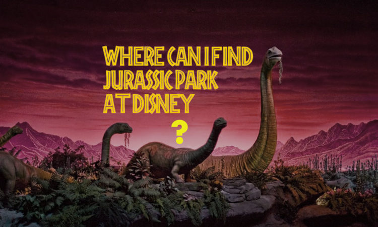 Where can you find the Jurassic Park ride at Disney