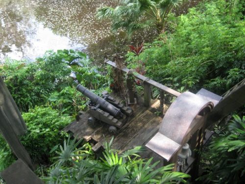 Swiss Family Treehouse Cannon Nest Overlooking Adventureland