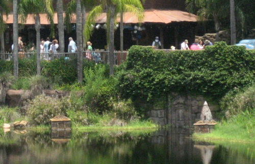 The secret door to Animal Kingdom's lost water temple