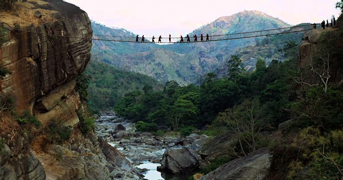 bridge from Indiana Jones and the Temple of Doom