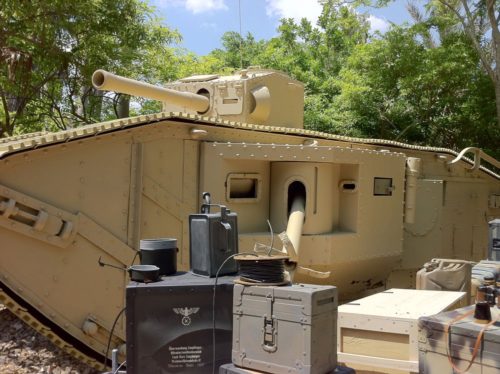 Indiana Jones tank at Disney's Hollywood Studios