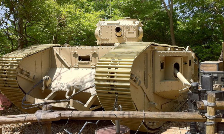 Indiana Jones and the Last crusade Tank in Boneyard