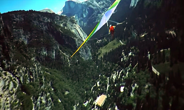 The Soarin' Over California hang glider