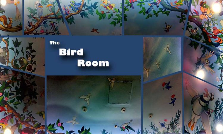 World of Disney bird mural