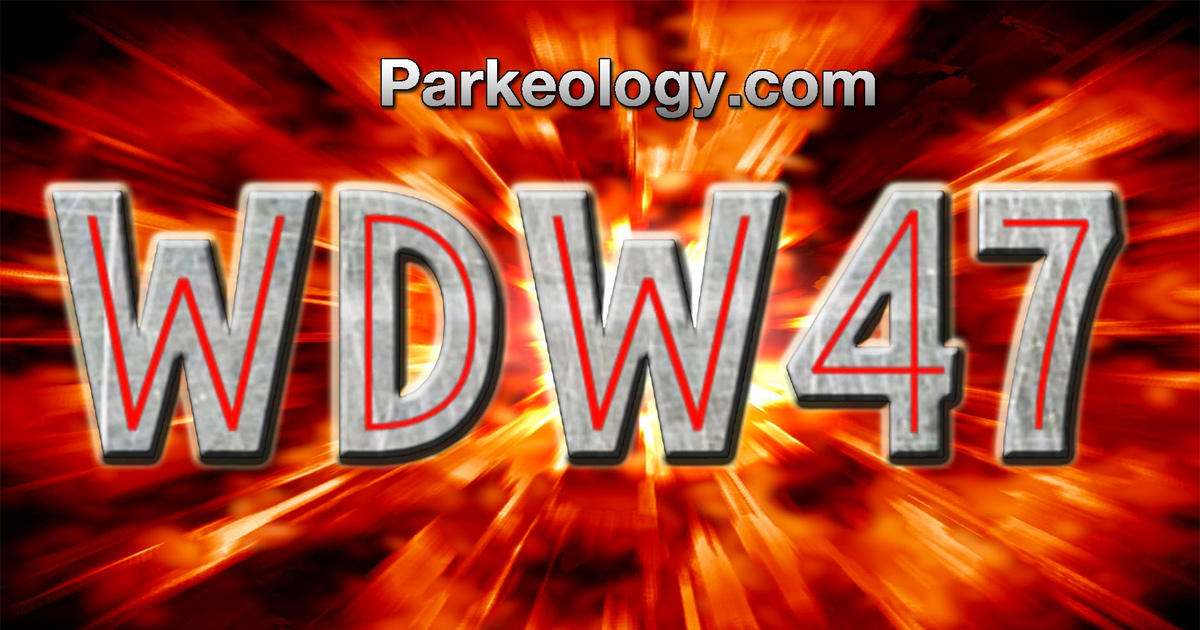 Parkeology WDW47 Challenge Logo