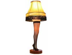 Christmas Story Leg Lamp