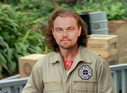 Leonardo Dicaprio starring in ABC's LOST.