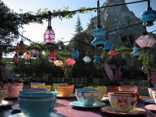 Mad Tea Party at Disneyland