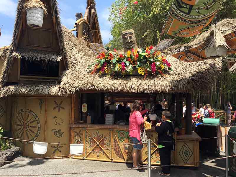 Secret Dole Whip line bypasses the masses at Tiki Juice Bar Disneyland Secret Luxuries