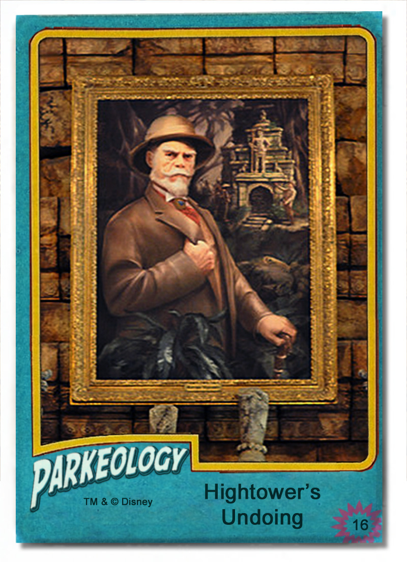 Harrison Hightower 50 greatest park characters trading cards