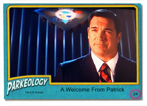 Parkeology vintage theme park trading cards Patrick