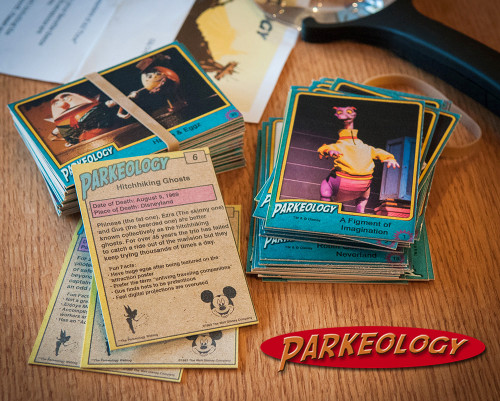 Parkeology-vintage theme park trading cards