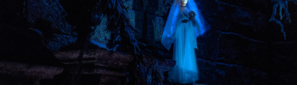 Little Leota in the Haunted Mansion