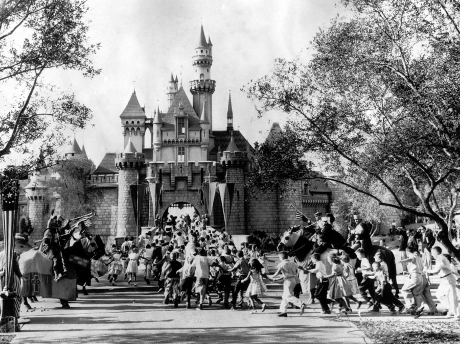 Disneyland Opening