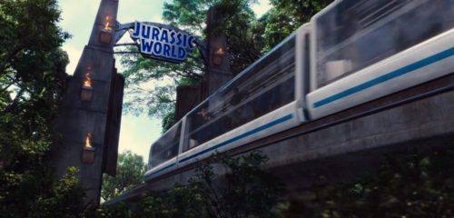 Jurassic World / Jurassic Park monorail