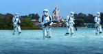 Rogue One Stormtroopers on the Magic Kingdom Beach