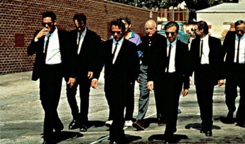 Reservoir Dogs slow-motion walk