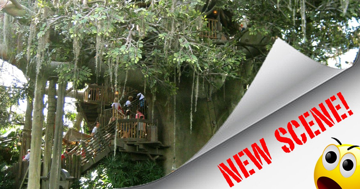 New scene added to Swiss Family Treehouse