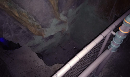 The pit to nowhere in the Avatar Flight of Passage queue