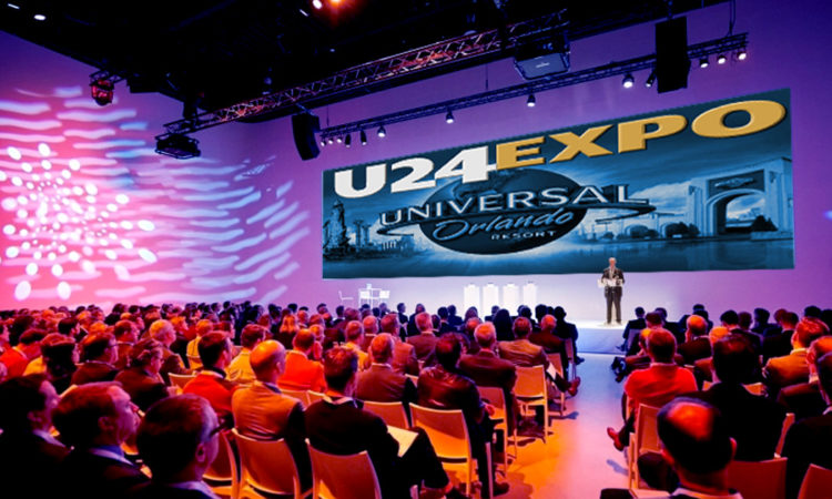 Universal Studio's Screen Presentation of the U24 Expo