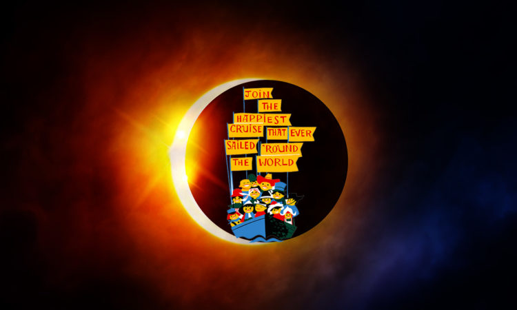 It's a small world solar eclipse
