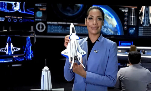 Gina Torres as the new Capcom in the relaunched Mission SPACE