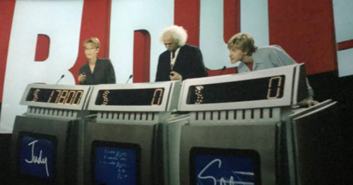 Stupid Judy, Einstein, and Ellen Degeneres play Jeopardy