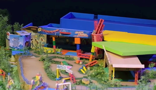 Slinky Dog Dash in Toy Story Land Model