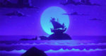 The whale in Sinbad's Storybook Voyage in Tokyo DisneySea