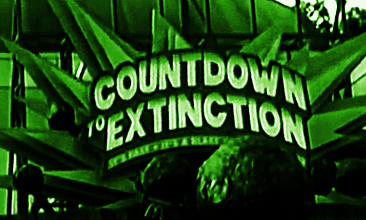 Countdown to Extinction sign