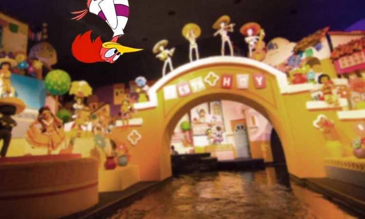 The Aracuan Bird in Gran Fiesta Tour Starring the Three Caballeros