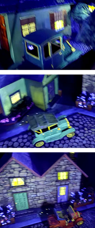 Automobiles and cars in Peter Pan's Flight