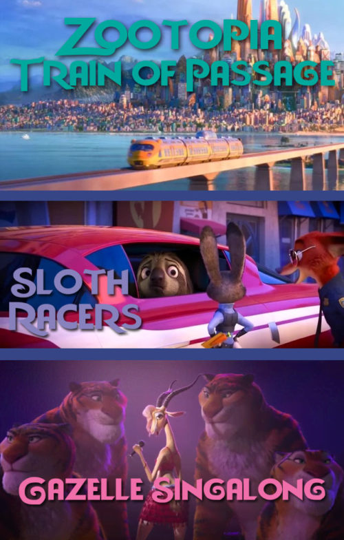 Shanghai Disneyland Zootopia ride possibilities