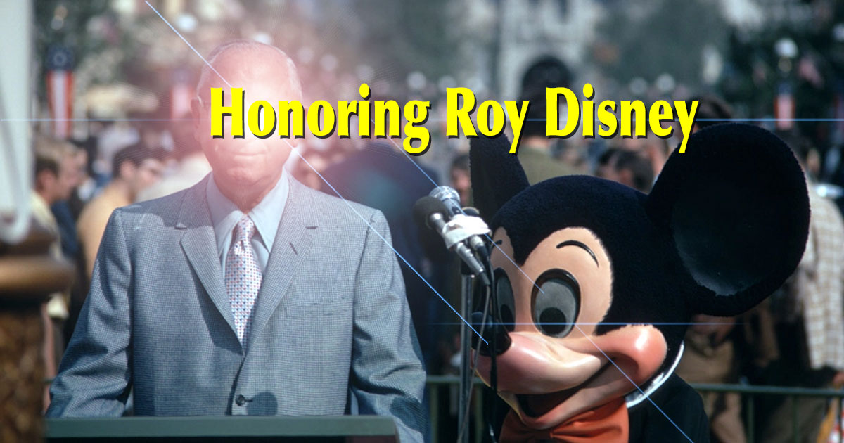 Roy Disney to receive One Man's Dream Style Exhibit