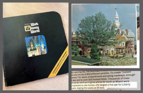 The Story of Walt Disney World from the very early 1980s highlights the Liberty Tree