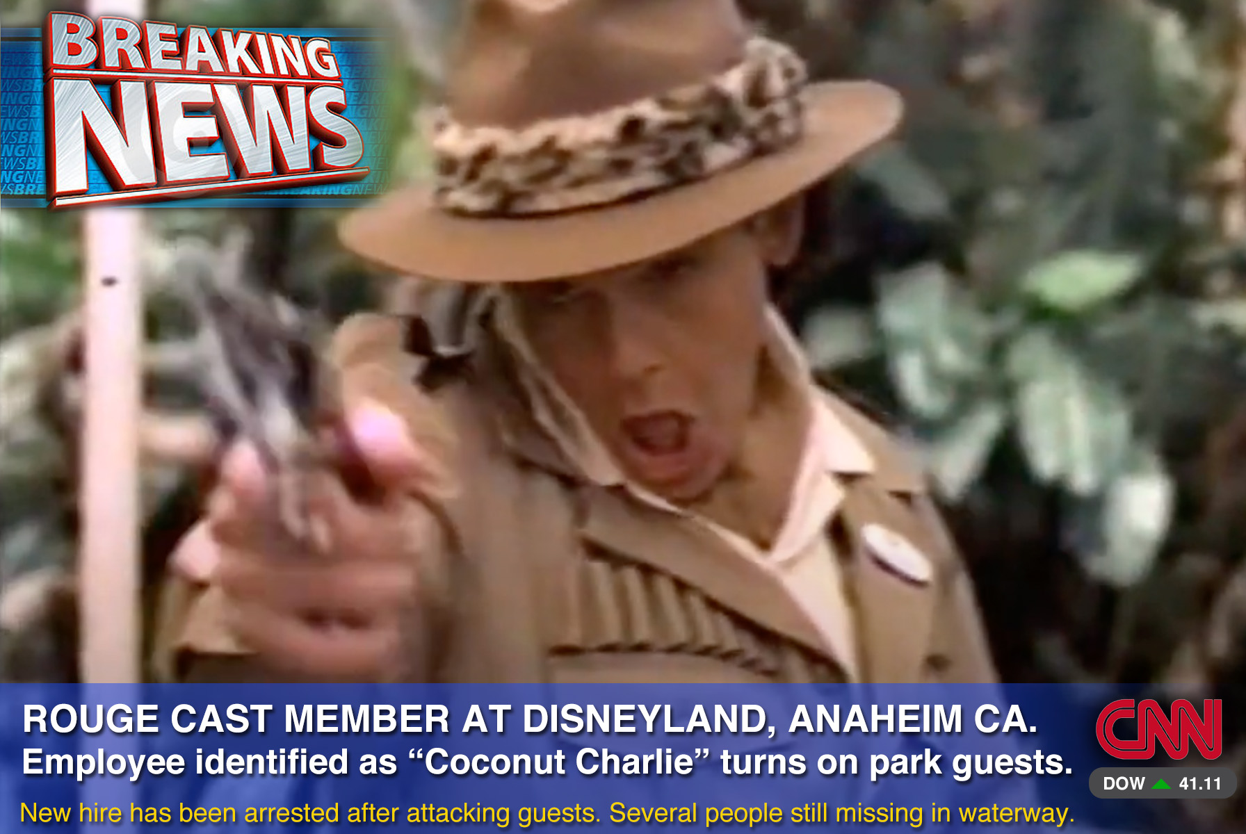 Disneyland's 35th Anniversary Special Chaos on the Jungle Cruise