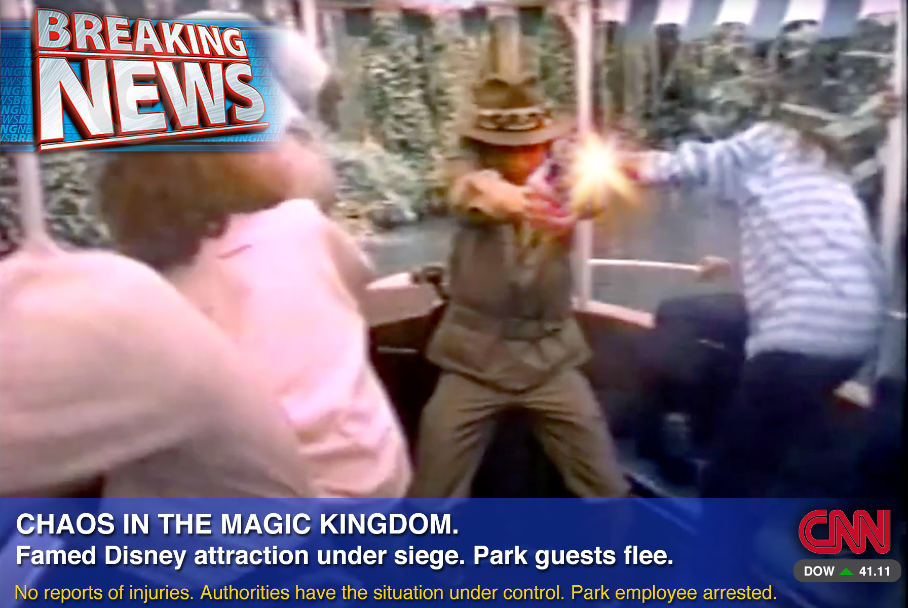 Disneyland's 35th Anniversary Special Chaos on the Jungle Cruise