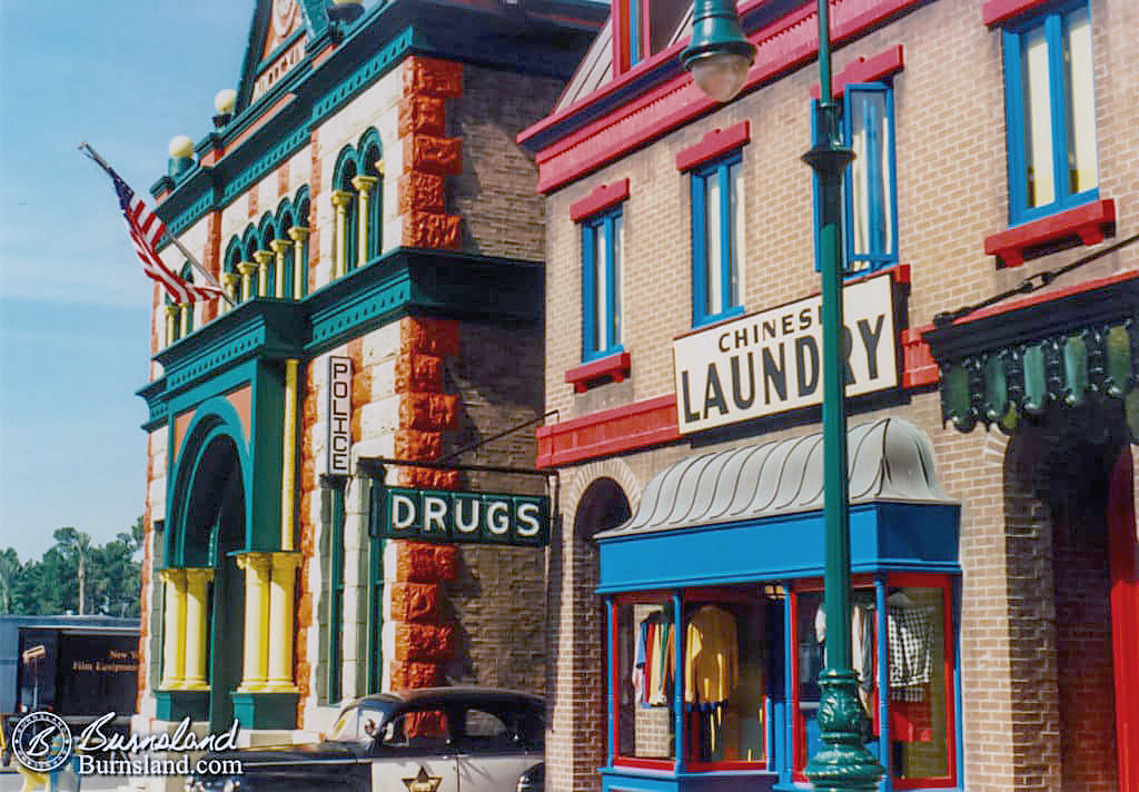 Dick Tracy Street Disney-MGM Studios Backlot Tour 1990