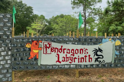 Pendragon's Labyrinth from the Renaissance Fair