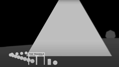 The Triangle at Shapeland in Defunctland FastPass documentary.