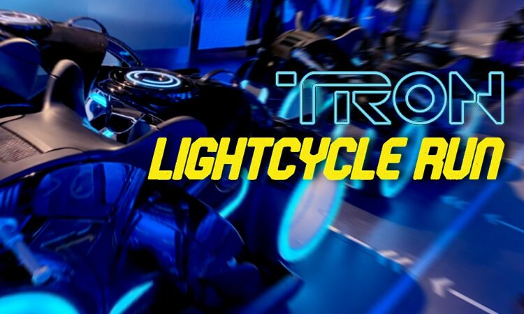 Tron Lightcycle Run is in previews at the Magic Kingdom