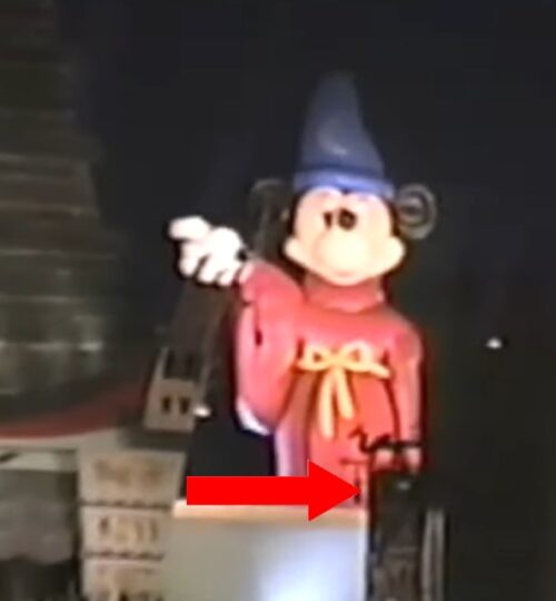 Sorcerer Mickey on top of the Great Movie Ride at Disney-MGM Studios