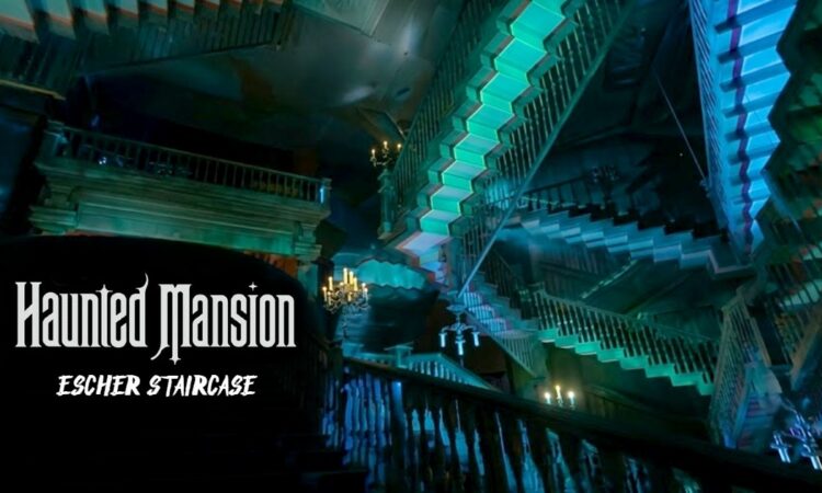 Tricks of the Haunted Mansion Escher Staircase