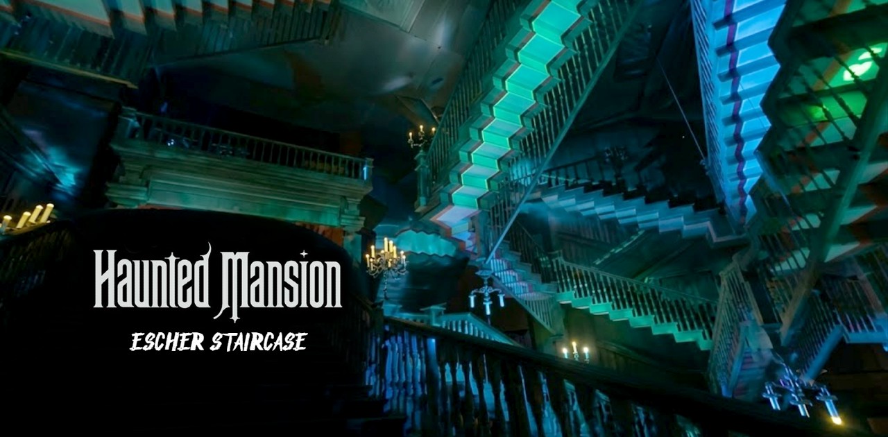 Tricks of the Haunted Mansion Escher Staircase