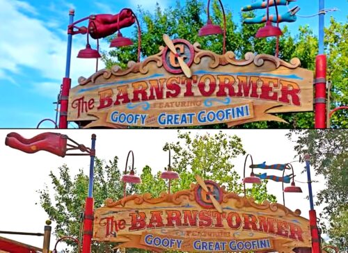 Windsock pants is one of Goofy's Barnstormer details